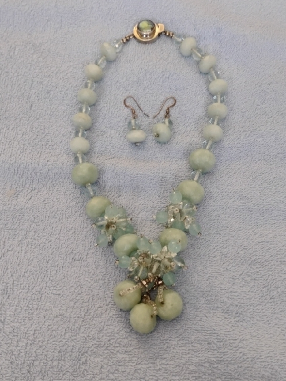 Cocktail Cluster Necklace